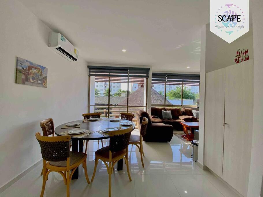 קנקון Ideal & Calido Apartamento De 3 Pisos Roof & Gym מראה חיצוני תמונה