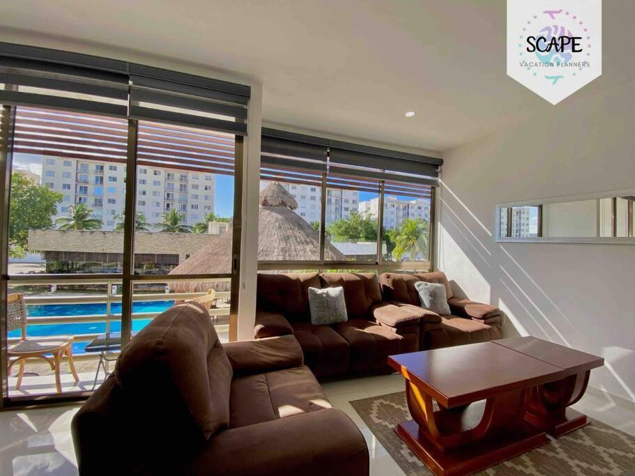 קנקון Ideal & Calido Apartamento De 3 Pisos Roof & Gym מראה חיצוני תמונה